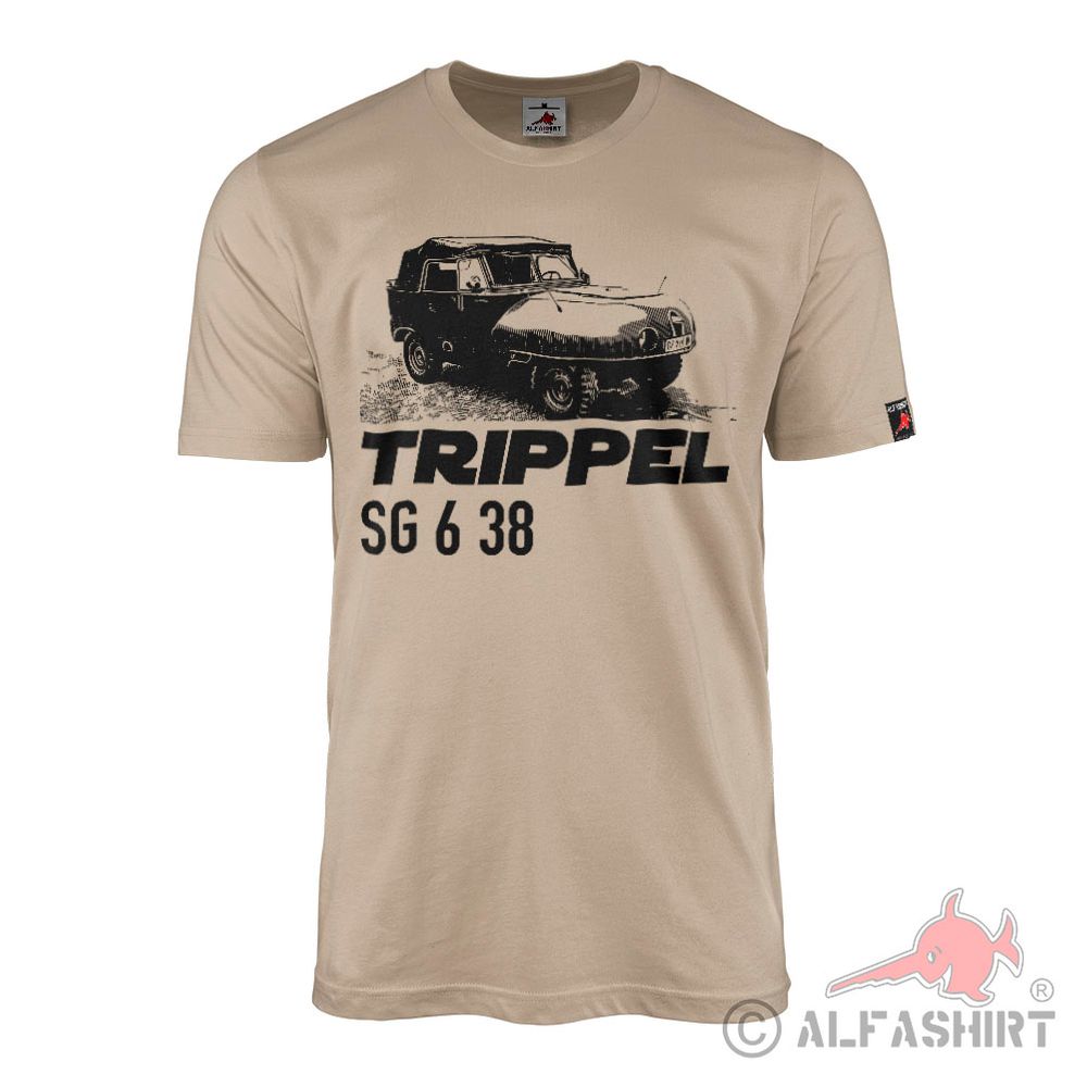 Trippel SG 6 38 Schwimmwagen ww2 Geländewagen T-Shirt #41132