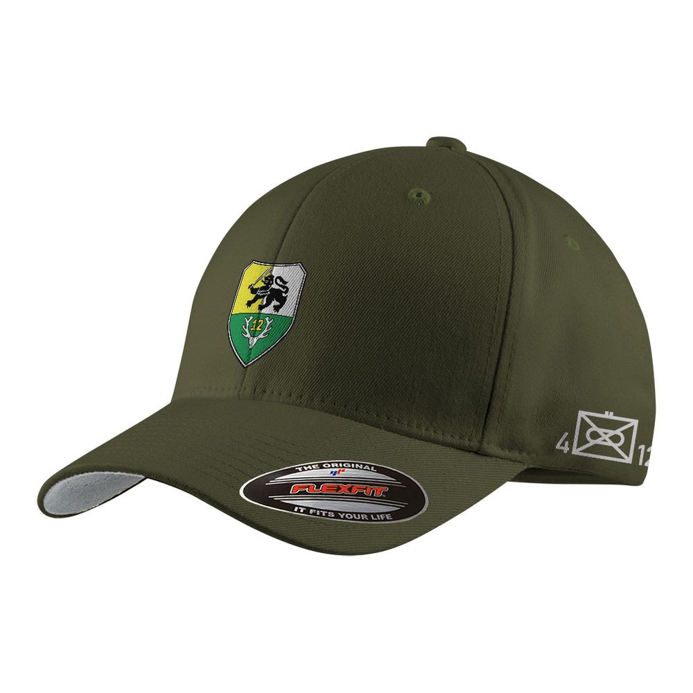 Flexfit Kappe 4. Kompanie Panzergrenadierbataillon PzGrenBtl 12 Wappen BW #46507