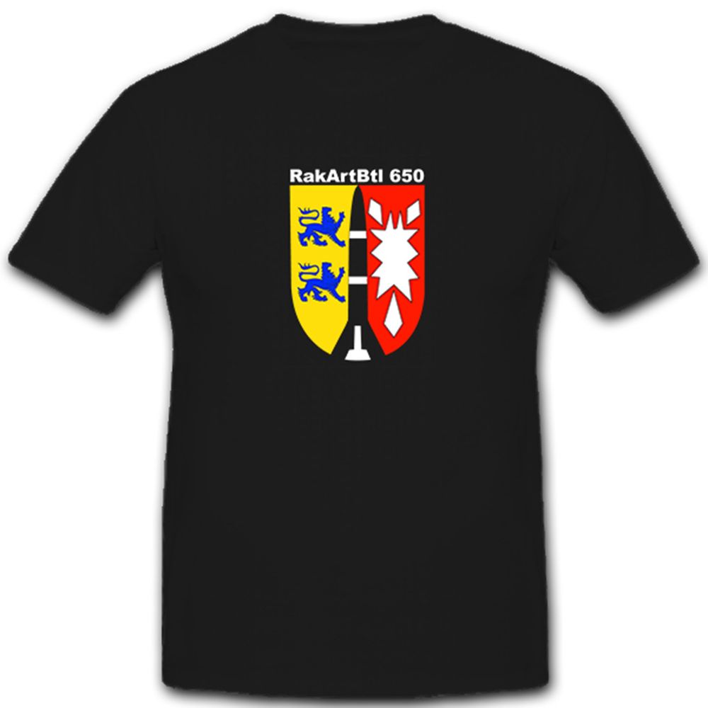 RakArtBtl 650 Raketenartilleriebataillon WeicheArtillerieverband T Shirt #5141