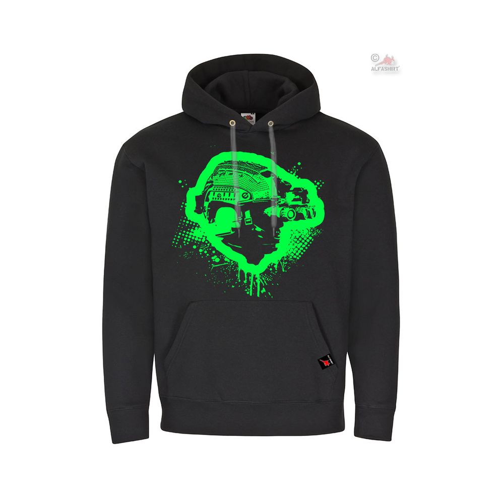 Hoodie Night-Stalker Night Vision Device Halfcut Helmet Tactical Soldier Army # 36685