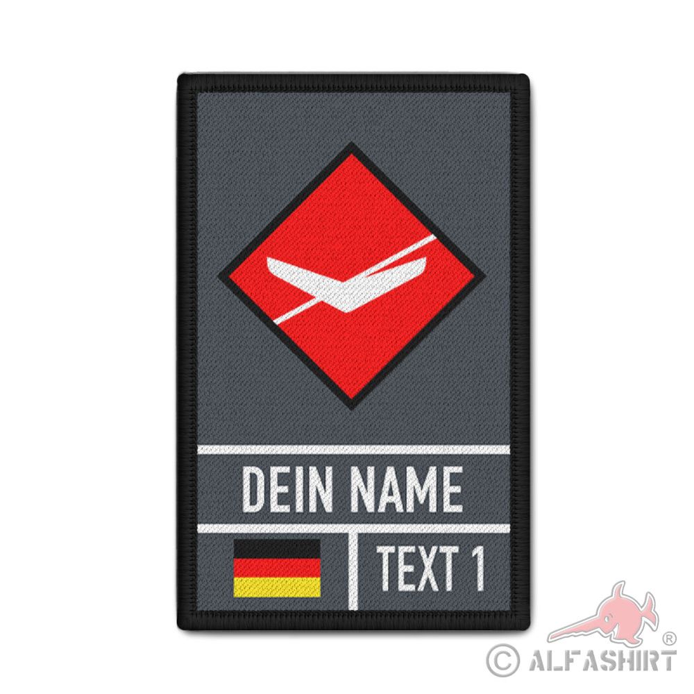Patch personalisert Drohne Rettungsrobotik UAV Feuerwehr Dienst  #41358