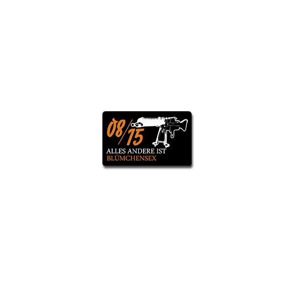 08-15 EVERYTHING ELSE IS FLOWER SEX sticker MG 11x7cm # A3833