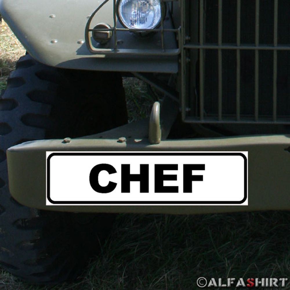 Magnetic shield chief company officer BW Bundeswehr military vehicle # A331