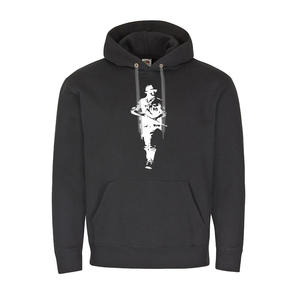 Soldat Armee Streitkräfte Waffe bewaffnet Militär - Kapuzenpullover #7116