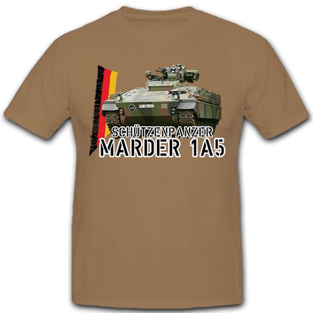 Armored personnel carrier Marder 1A5 Panzer Panzergrenadiere - T Shirt # 10266