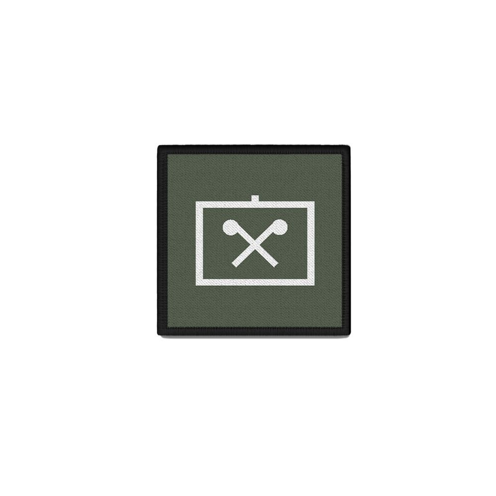 4x4 Quadrat Patch taktische Zeichen 