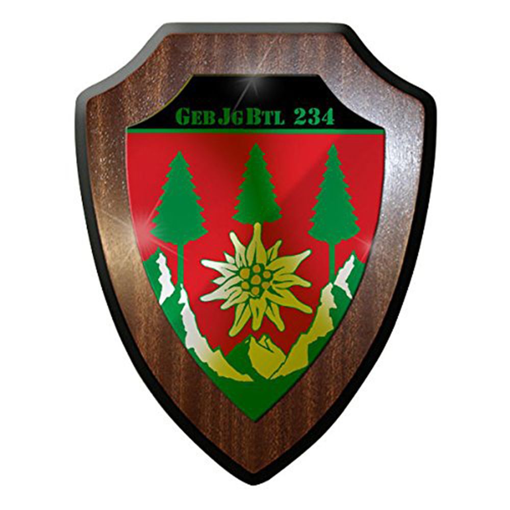 Wappenschild / Wandschild -GebJgBtl 234 Bundeswehr Deutschland Heer #8407