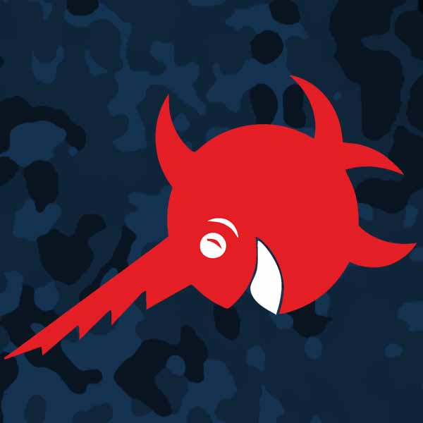 Aufkleber Sticker Sägefisch Typ 5 Modellbau U-Boot 96 Schwertfisch 10x6cm #A051