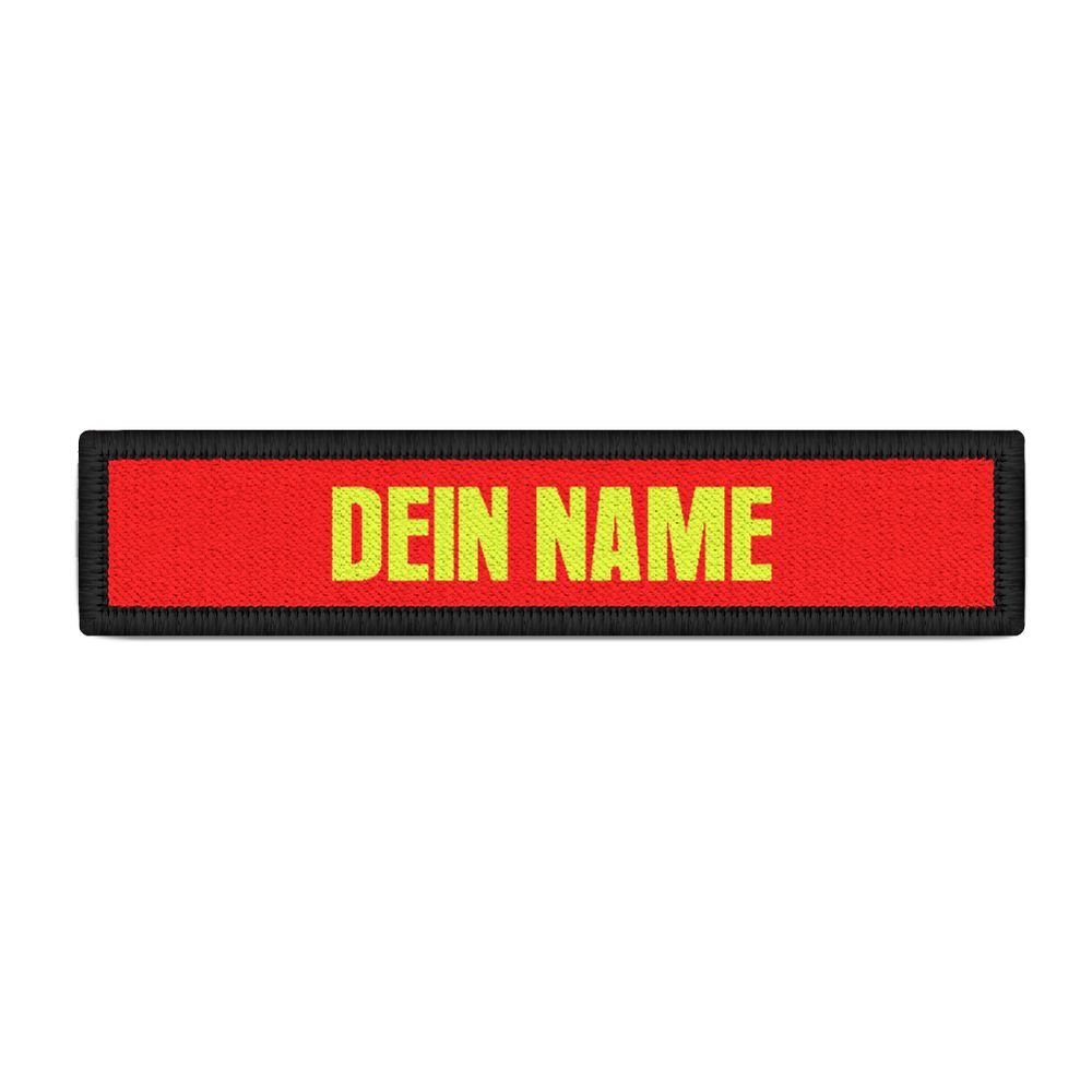 Patch Namens Streifen für Not-San Dein Name gestalten personalisieren #32680
