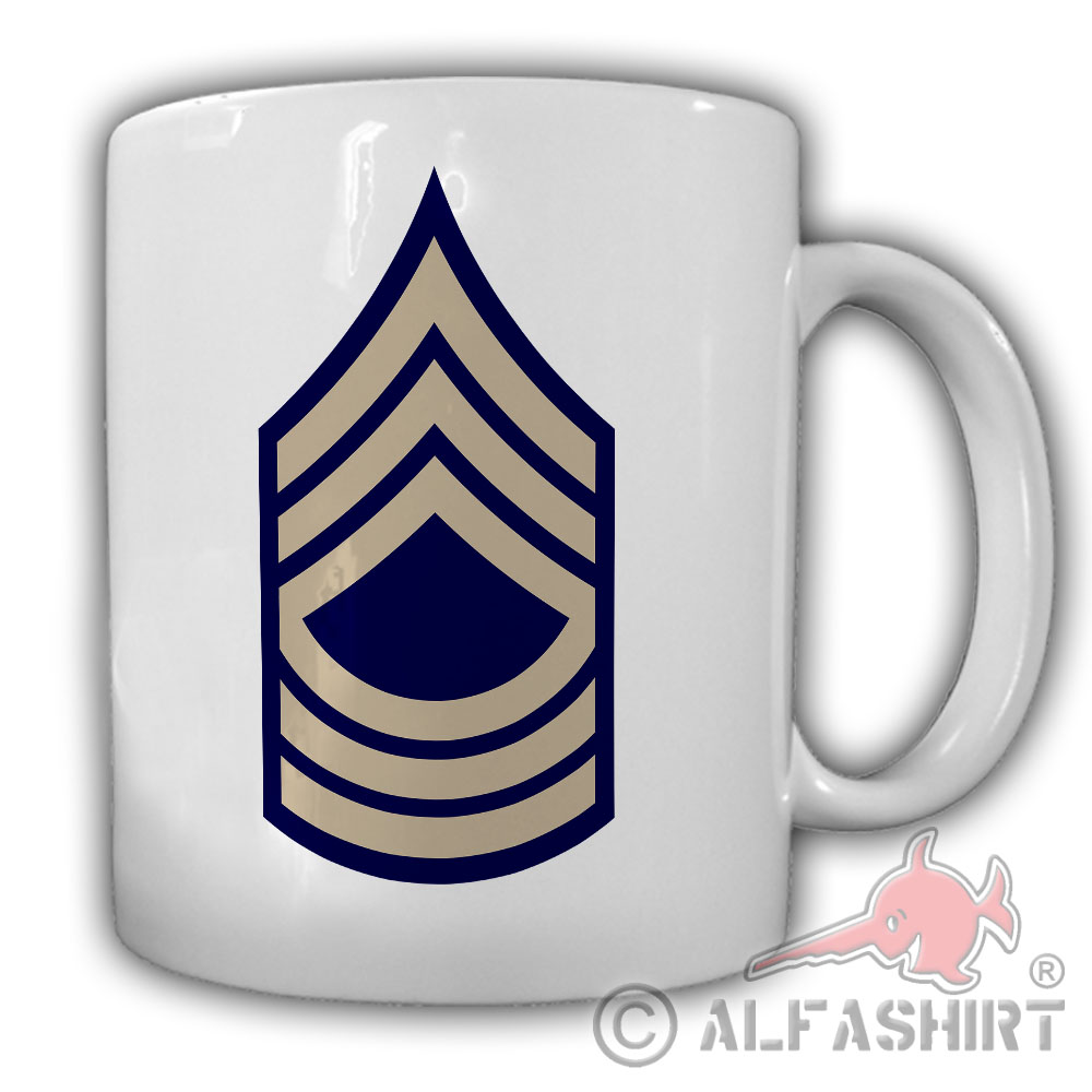 Master Sergeant NCO Officers Military Rank Rank Cup # 27577