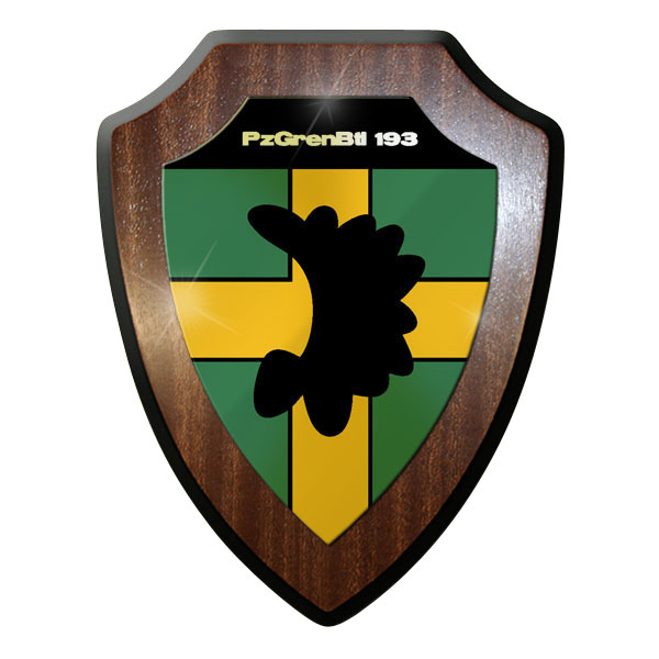 Wappenschild - PzGrenBtl 193 Panzer Grenadier Bataillon #10179 w
