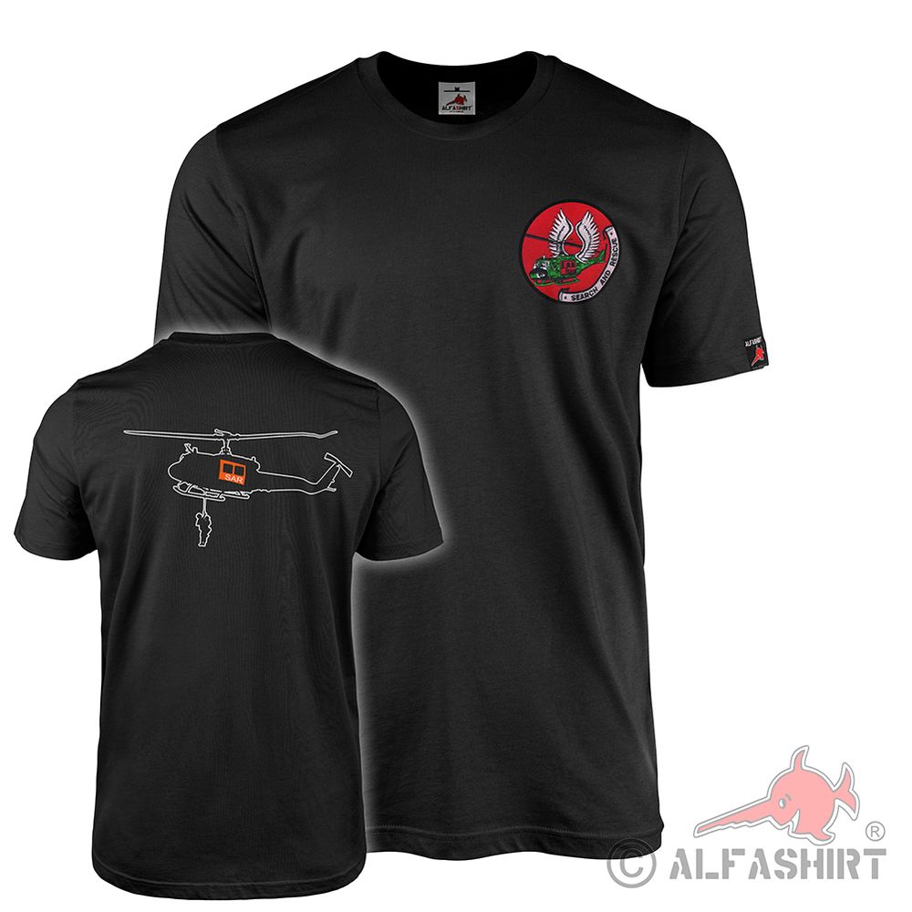 SAR HUEY UH-1D Mehrzweckhubschrauber Bundeswehr T-Shirt #45694