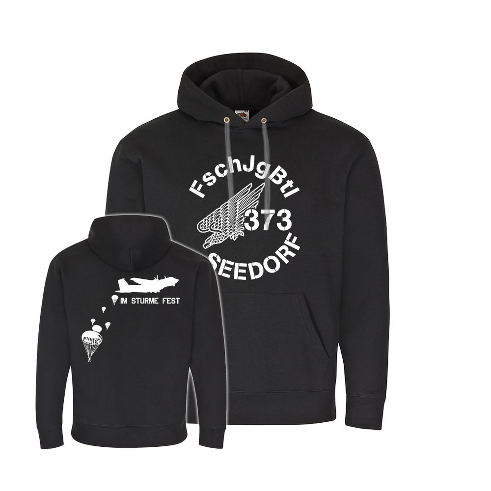 Hoodie FschJgBtl 373 Seedorf Fallschirmjägerregiment Einsatz Kompanie #35068