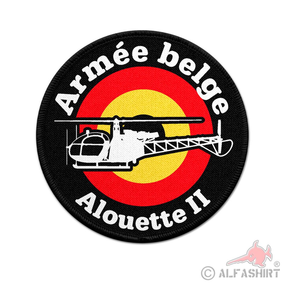 Patch Alouette 2 Armée Belge Helicopter Belgium Army Air Force #38673