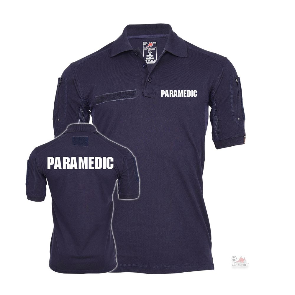Tactical Polo Paramedic TYP2 Einsatz Rettungs-Sanitäter Notfallmediziner #21601