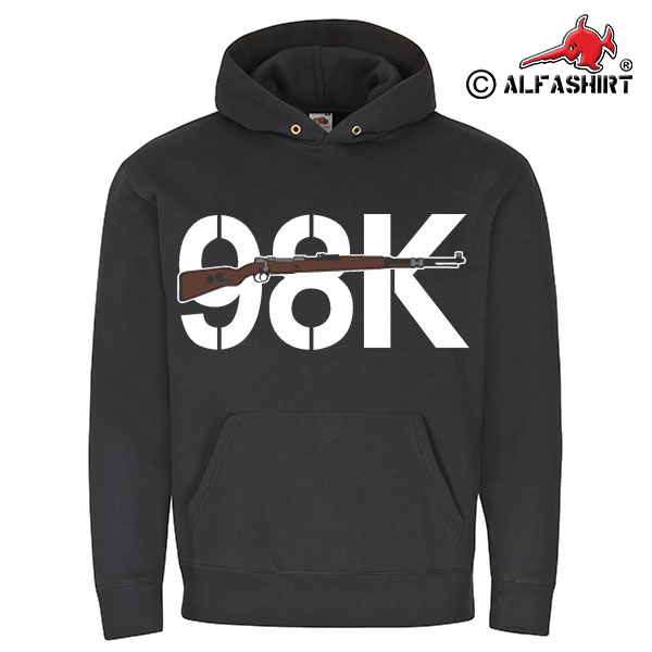 98K Karabiner Gewehr Deko Modell 98 Scharfschütze Sport Kapuzenpullover #15961