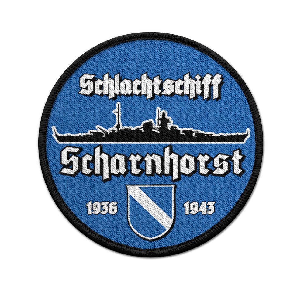 9cm Patch Battleship Scharnhorst Schiff Marine Patch # 36391