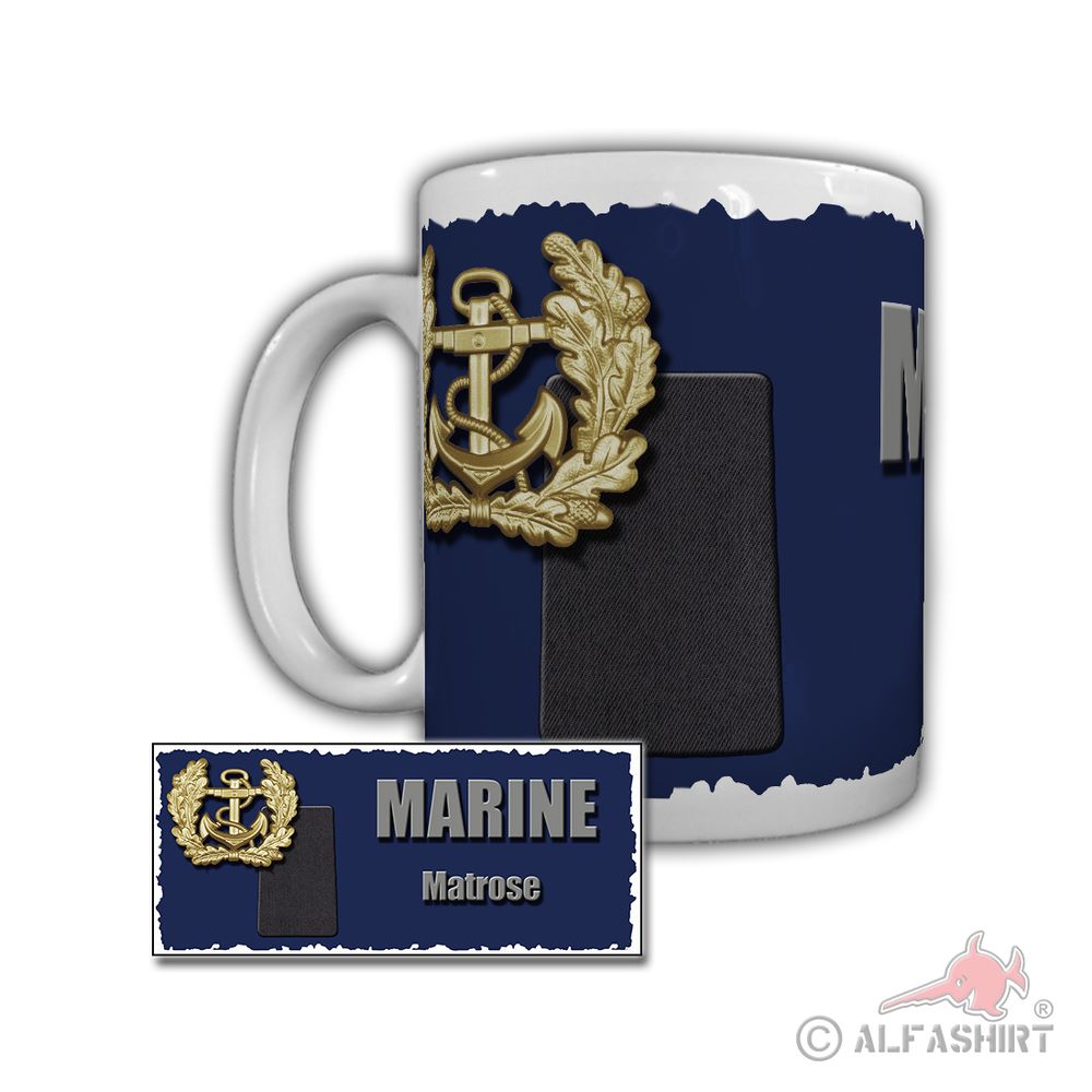 Tasse Marine Matrose Einsatzgruppenversorger Berlin A1411 Wilhelmshaven #29296