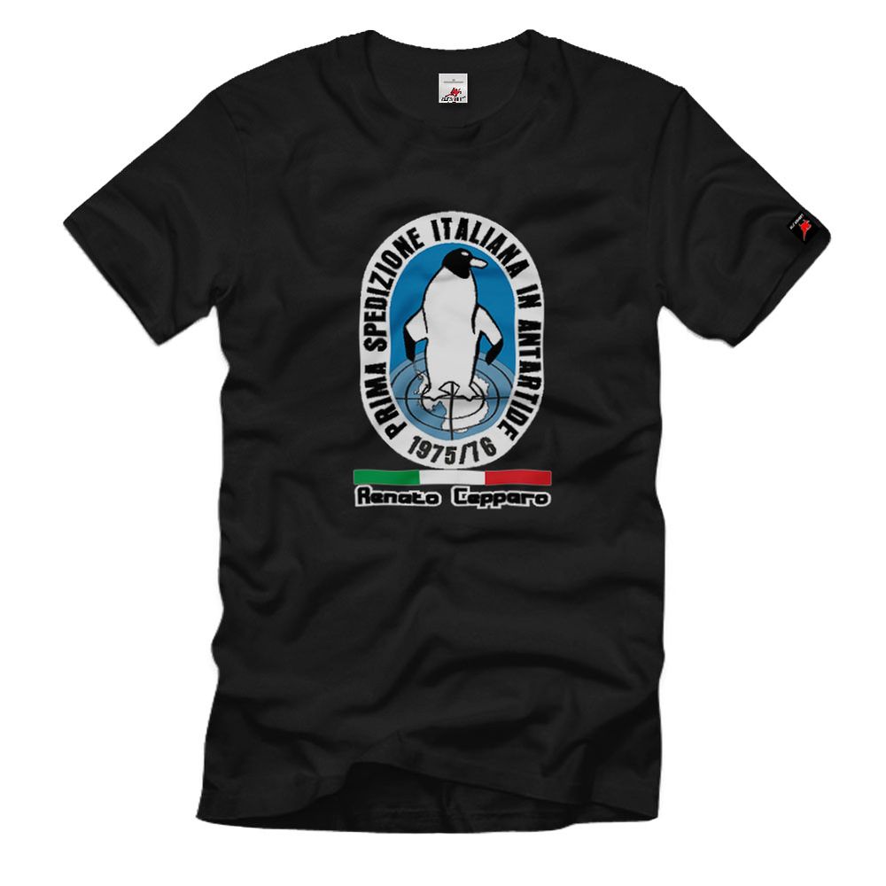Prima spedizione italiana in Antartide italienische Expedition T-Shirt #12887