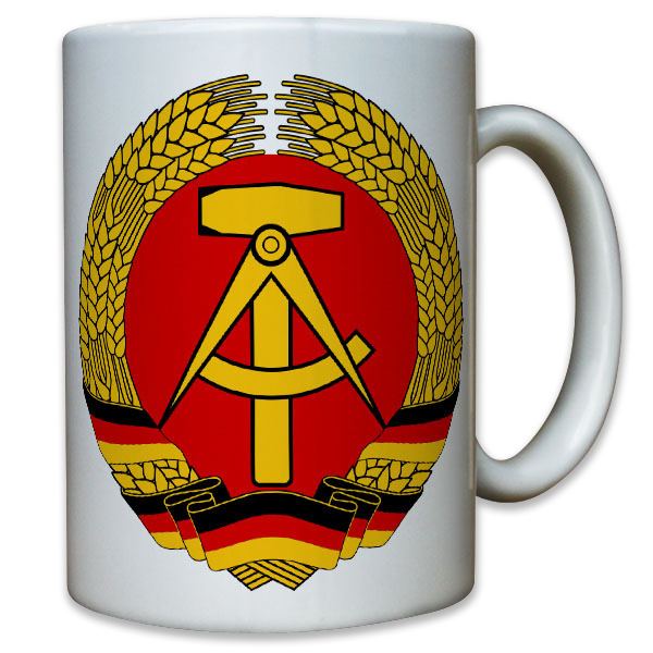 DDR Wappen Deutsche Demokratische Republik Ostdeutschland Deutschland Tasse#9508