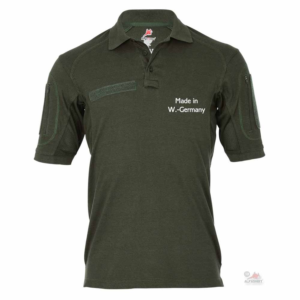 Tactical Poloshirt Alfa - Made in W-Germany West Fun Geschenk #19151 Tactical Poloshirt Alfa - Made in W-Germany West Fun Geschenk #19151