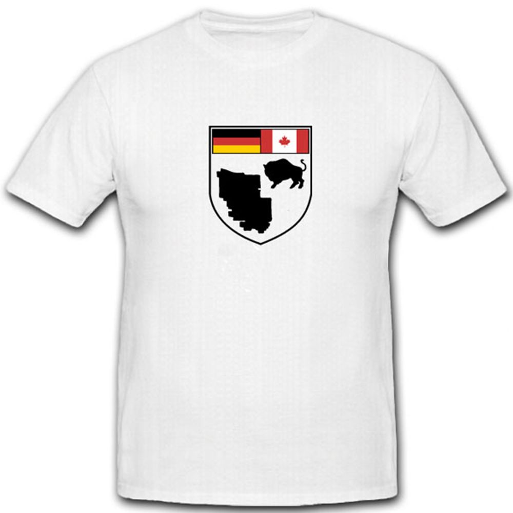 CFB Shilo-Kaserne Bundeswehr Kanada Truppen Übungsplatz Panzer - T Shirt #7636