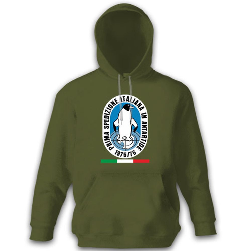 Prima Spedizione Italiana in Antartide erste italienische 1975 - Hoodie #12886 
