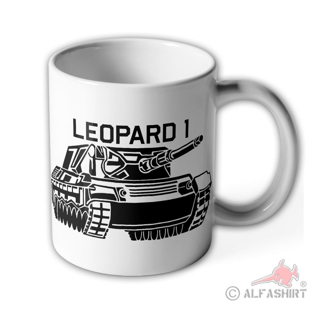 Tasse Leopard 1 Panzer BW Ketten-Fahrzeug#40391
