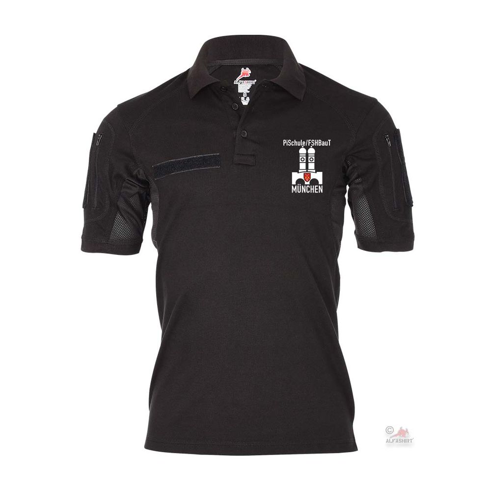 Tactical Polo Shirt Alfa PiSchuleFSHBauT Munich Pioneers Pioneer School # 32001