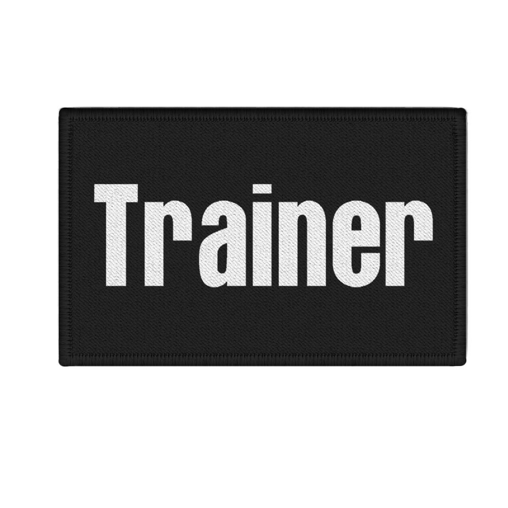 Patch 12x7cm Trainer Instructor Teacher Training Sport Vest #46420