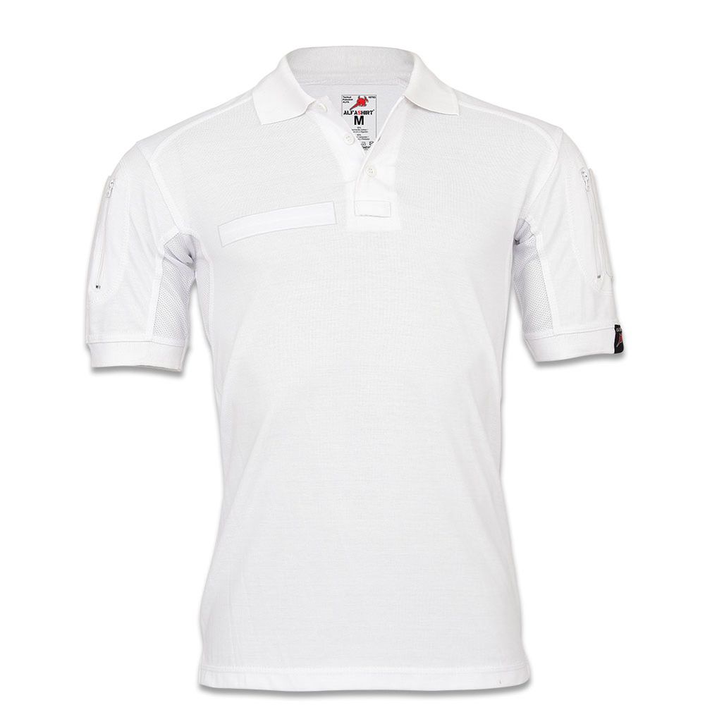 Medical Tactical Polo White Polo Shirt Paramedic Emergency Medical Technician #47520