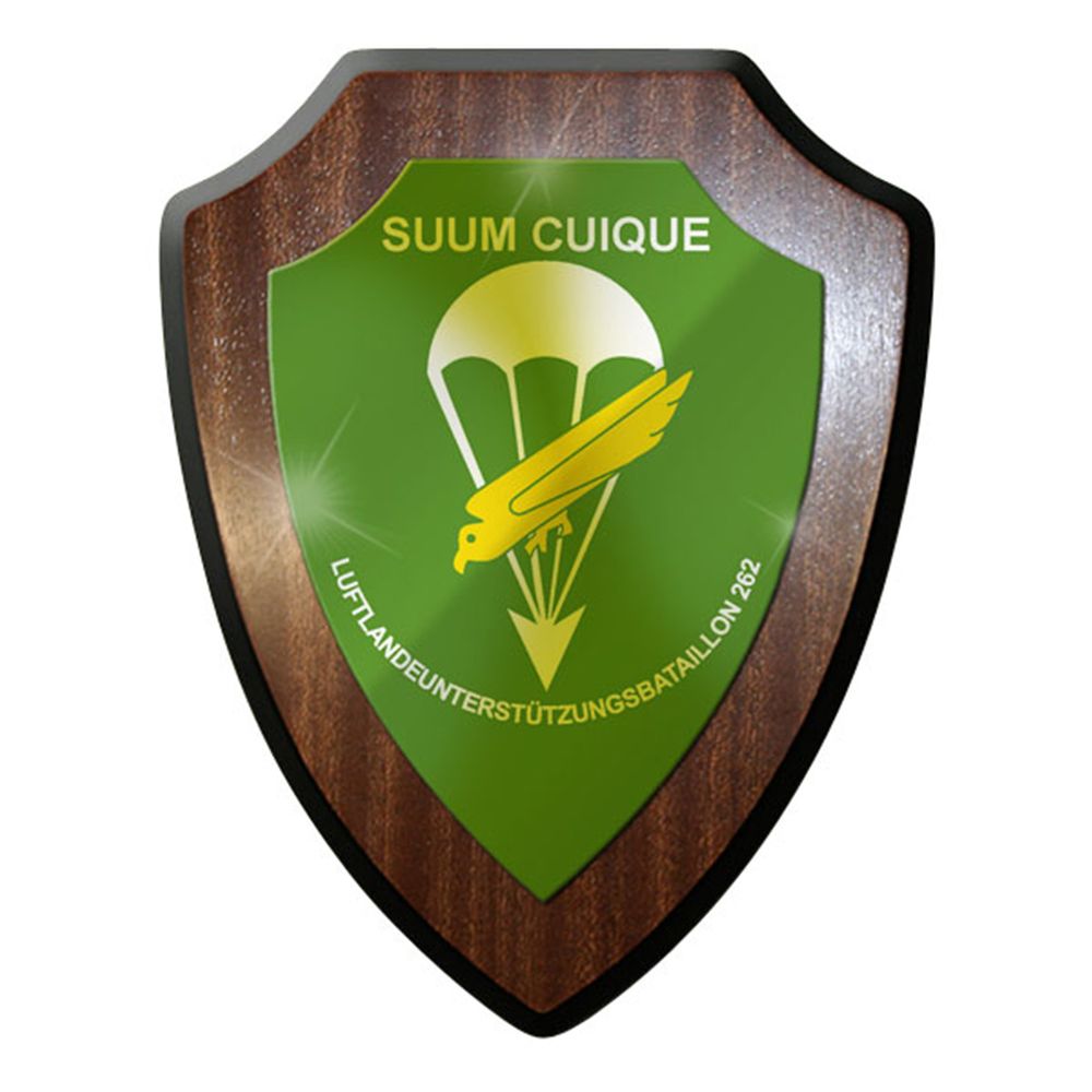 Wappenschild - Luftlandeunterstützungsbataillon 262 Suum Cuique #8834