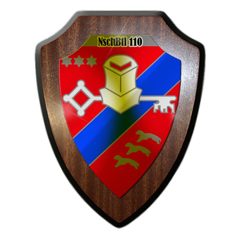 Wappenschild- NschBtl 110 Nachschubbataillon Bundeswehr Wappen Logo #14236 