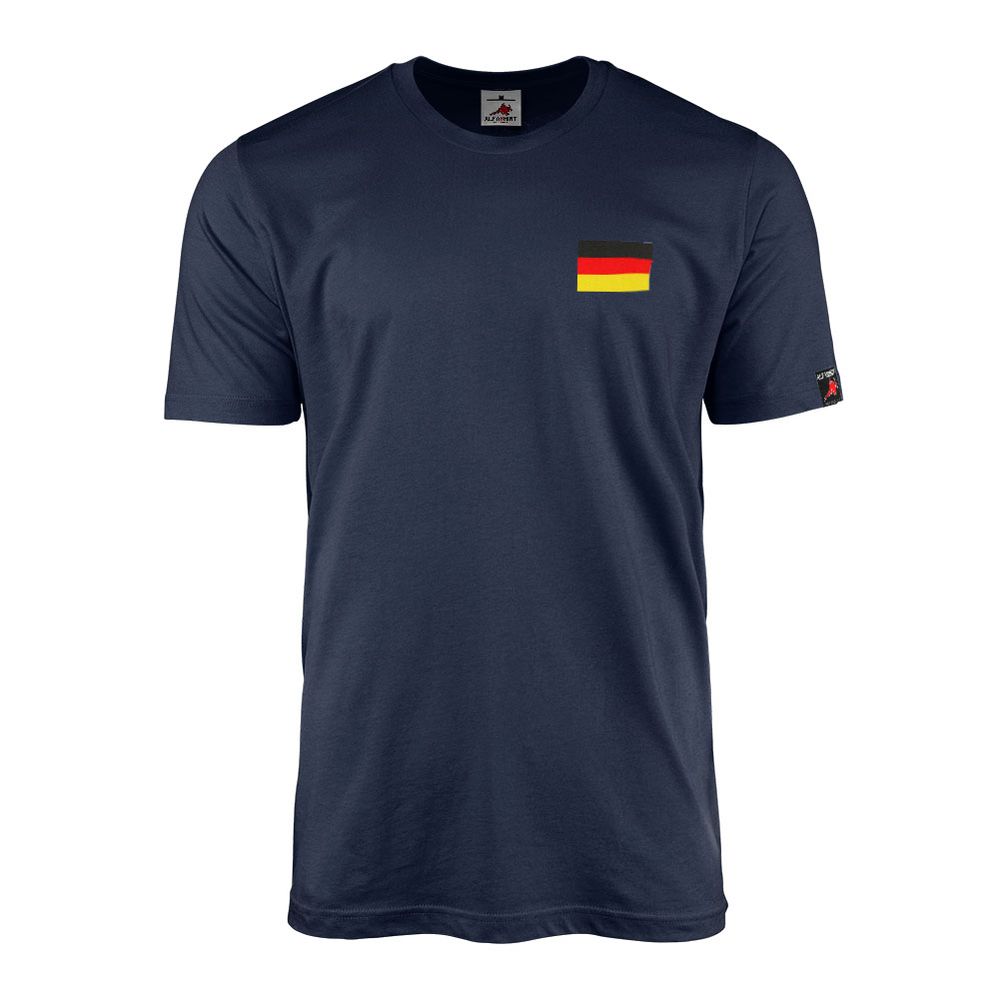Deutschland Fahne Bundesrepublik Bundeswehr Wappen Flagge - T Shirt #7763