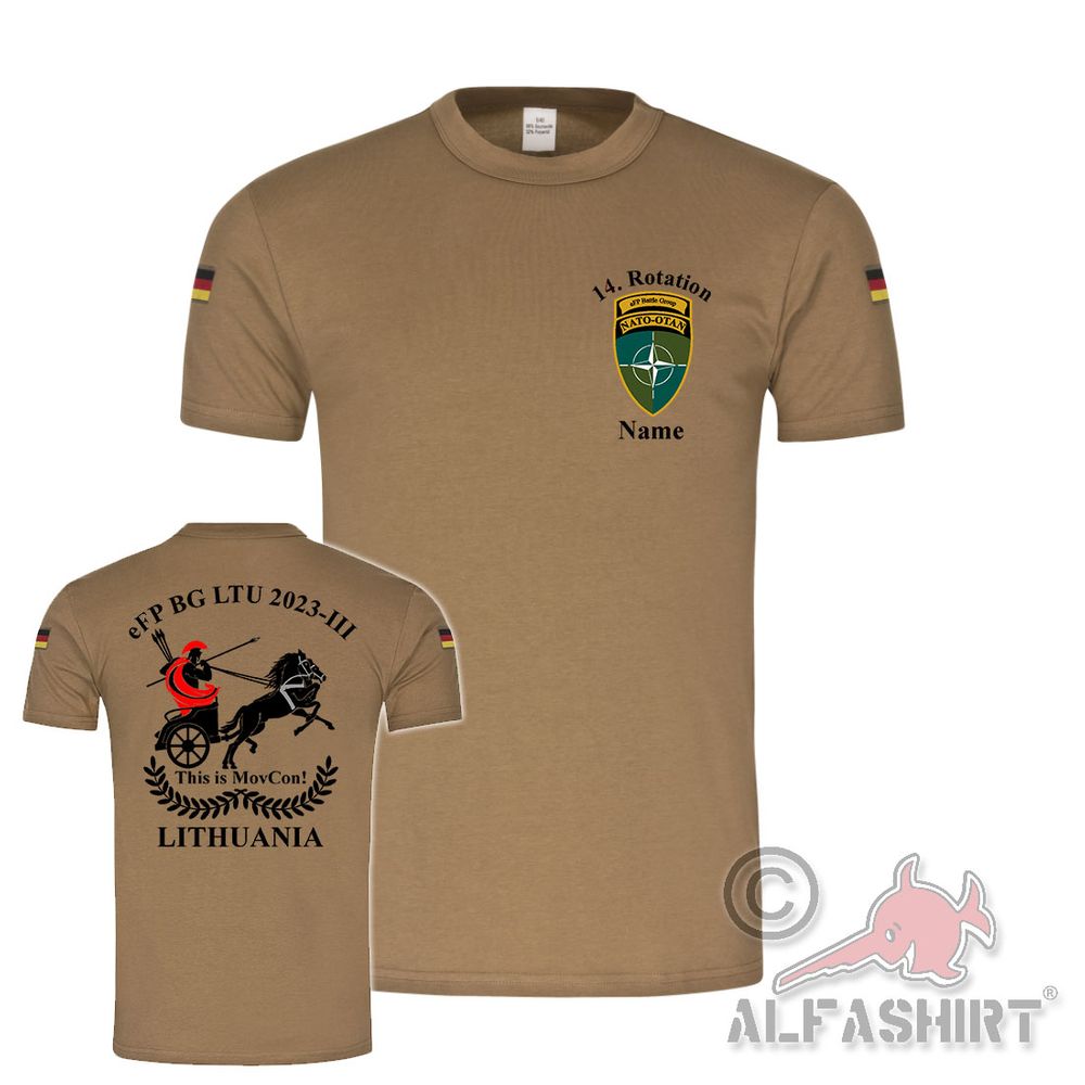 BW Tropen 14 Rotation Lithuania NATO eFP BG  LTU Battlegroup Kampfverband #41411