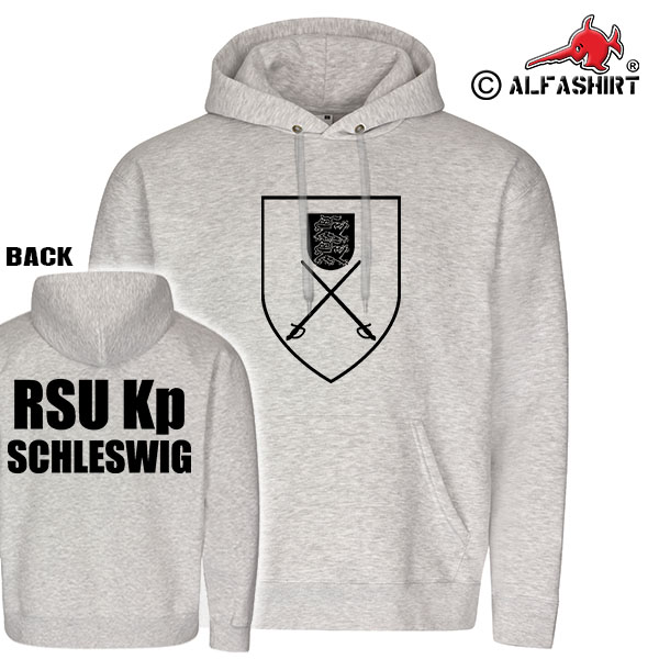 RSU Kp Schleswig Kompanie Reservisten BW Militär Kräfte Kapuzenpullover #17344