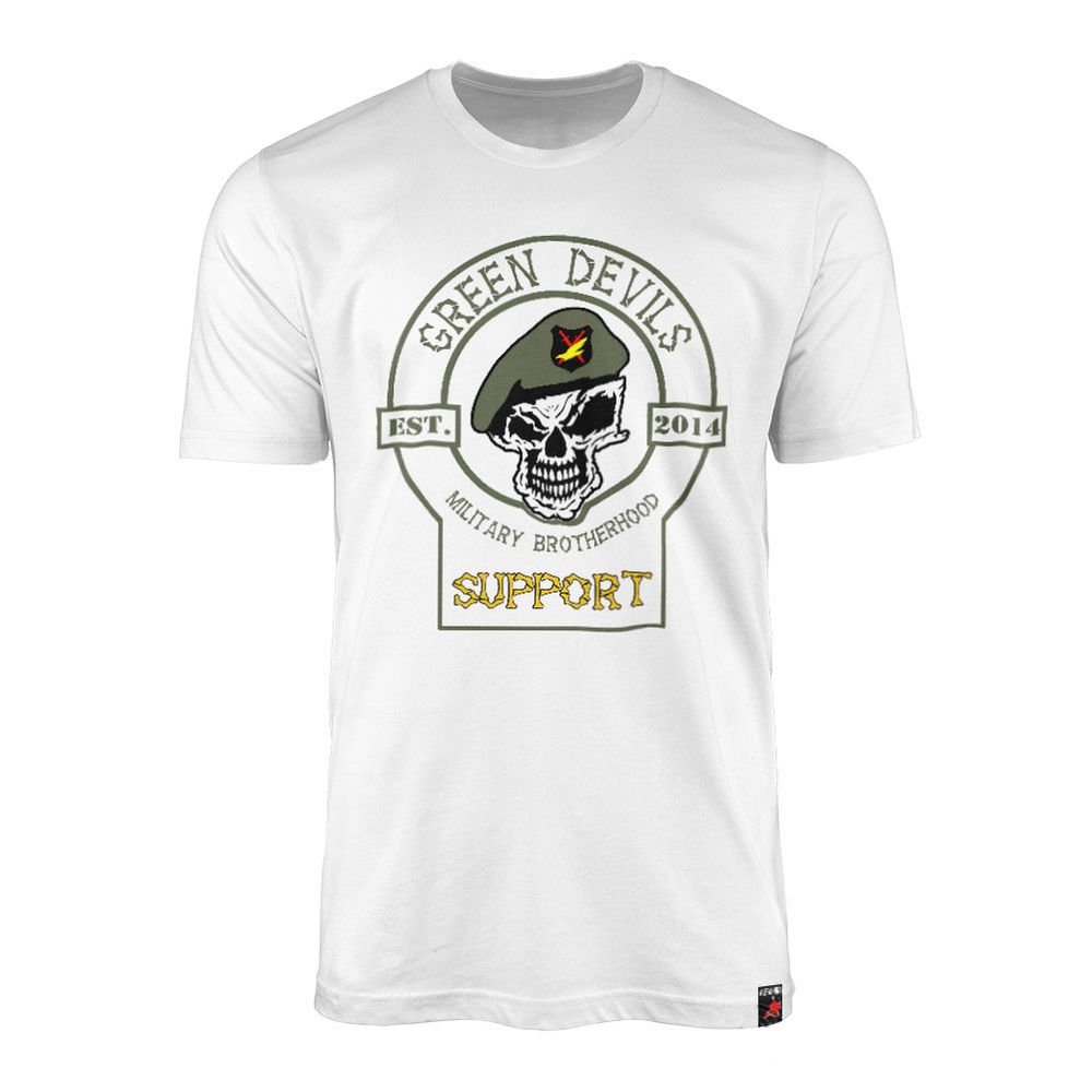 Green Devils Support Supporter Supporter Military Brotherhood T-Shirt #42053