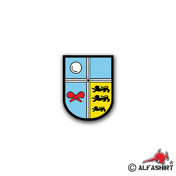 Sticker ABC Defense Regiment 750 Baden AbwRgt Bruchsal BW 5x7cm A1586