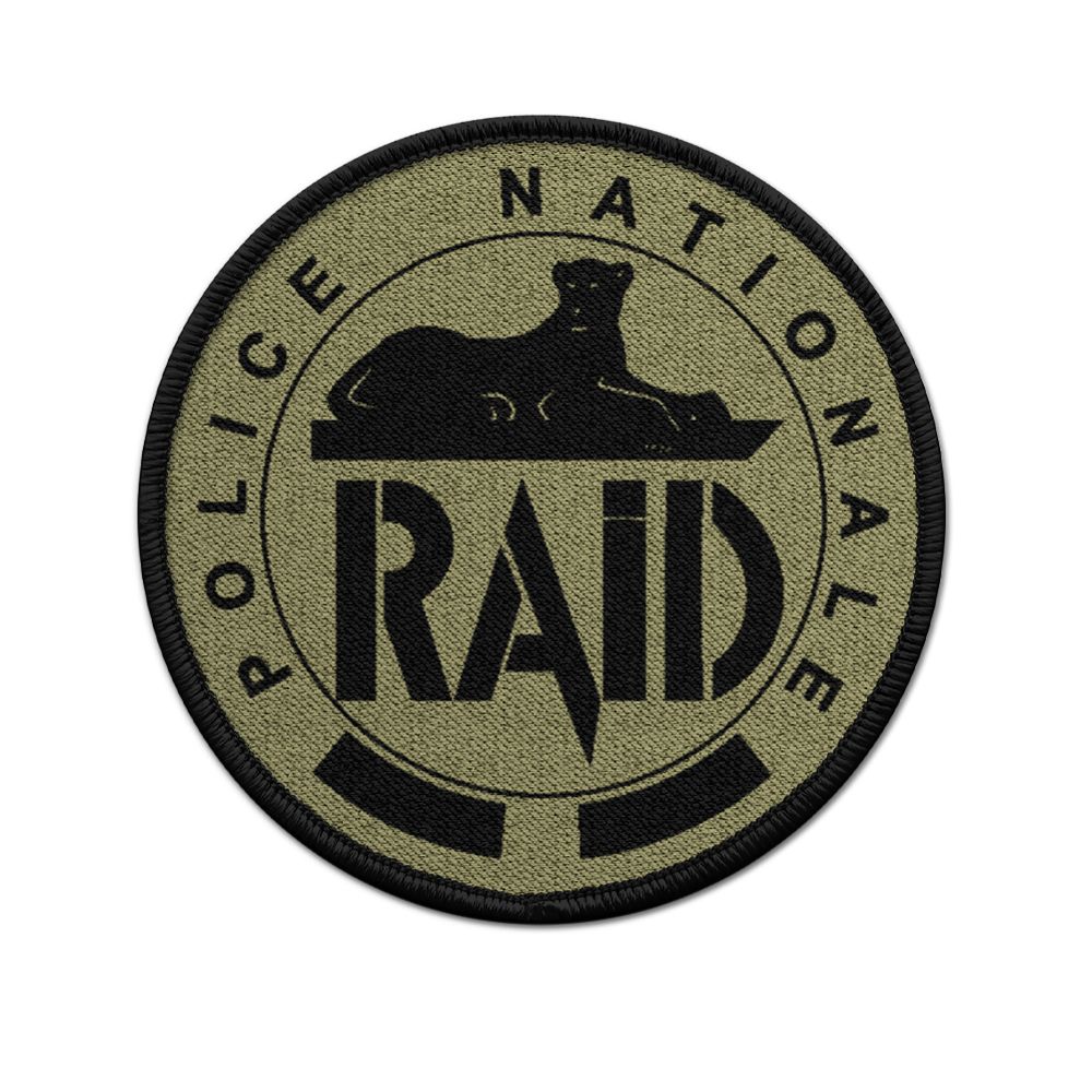 Patch - RAID Camouflage France National Police Special Unit #21352