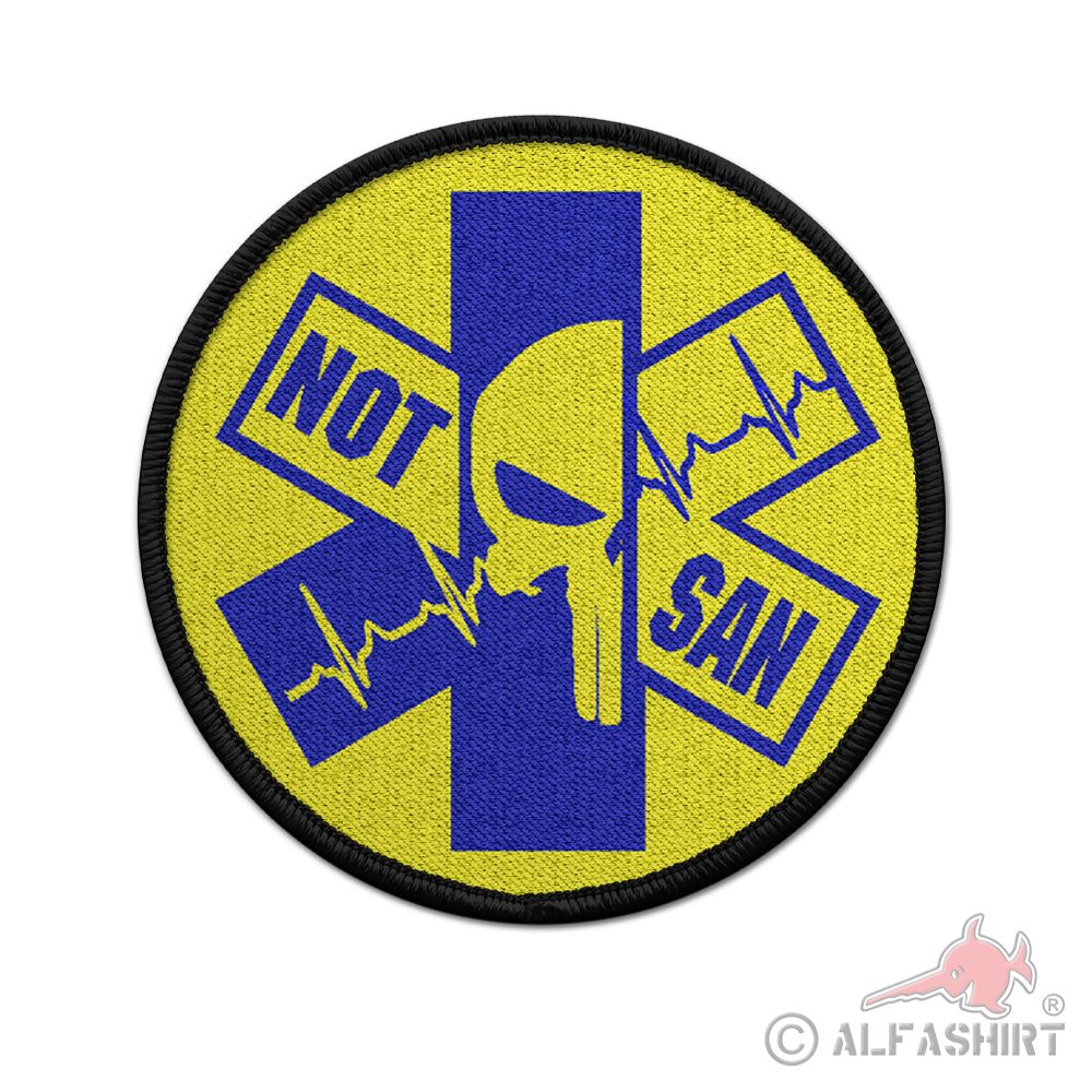Patch Not San Medic Notfallansaitäter NotSan Rettungsdienst Sanitäter #38292