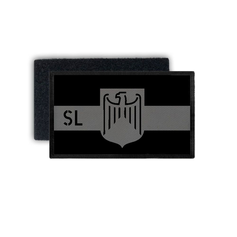 Patch Bundesland Saarland Dienstpatch Polizei Dienstkleidung 7,5x4,5cm #31204