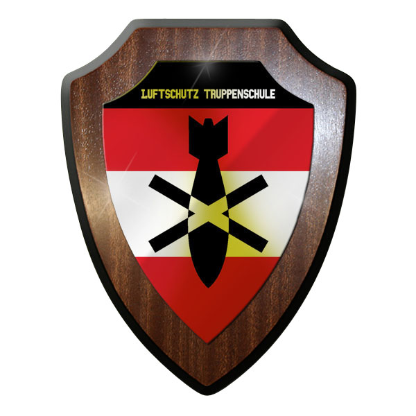 Wappenschild / Wandschild / Wappen - Luftschutz Truppenschule Österreich #10081