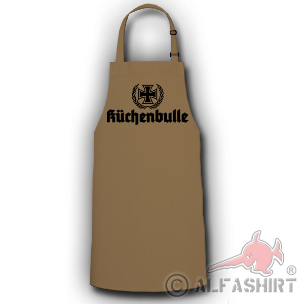 Schürze Küchenbulle Grillen Koch Grillschürze Bundeswehr BBQ #19346