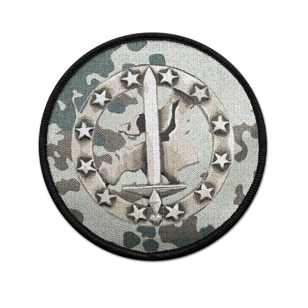 Patch BW Eurokorps EKop Barett Abzeichen Einheit Bundeswehr Tarnung #20874