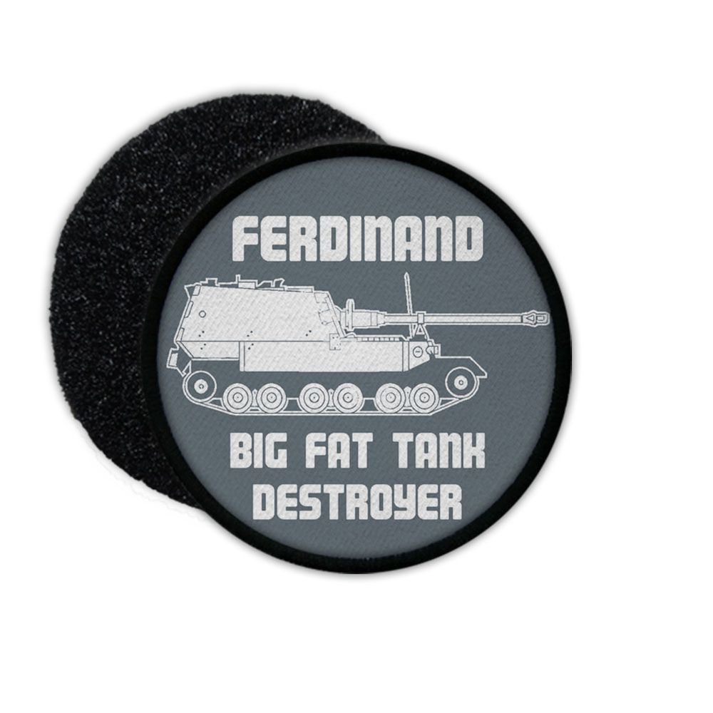 Patch Ferdinand Tank BIG FAT DESTROYER WOT tank elephant patch # 33626