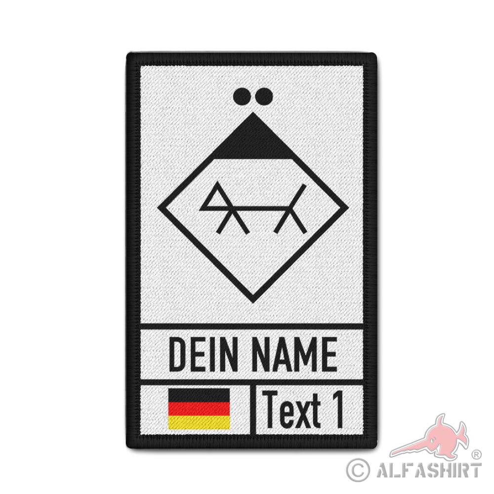Patch Gruppenführer  Rettungshund Führer Feuerwehr Rettungsdienst #39115