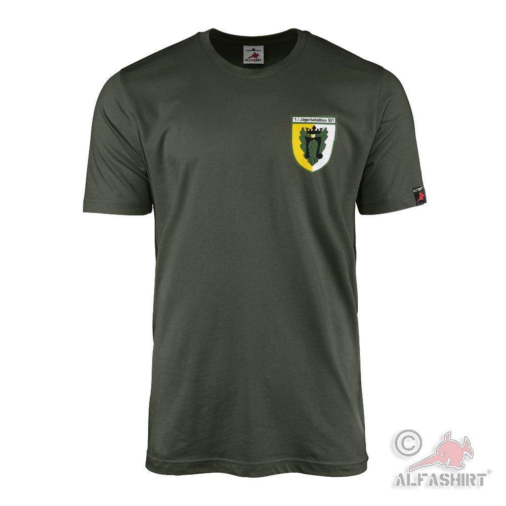 T-Shirt 1. Kompanie Jägerbataillon JgBtl 521 Northeim Scharnhorst #45594