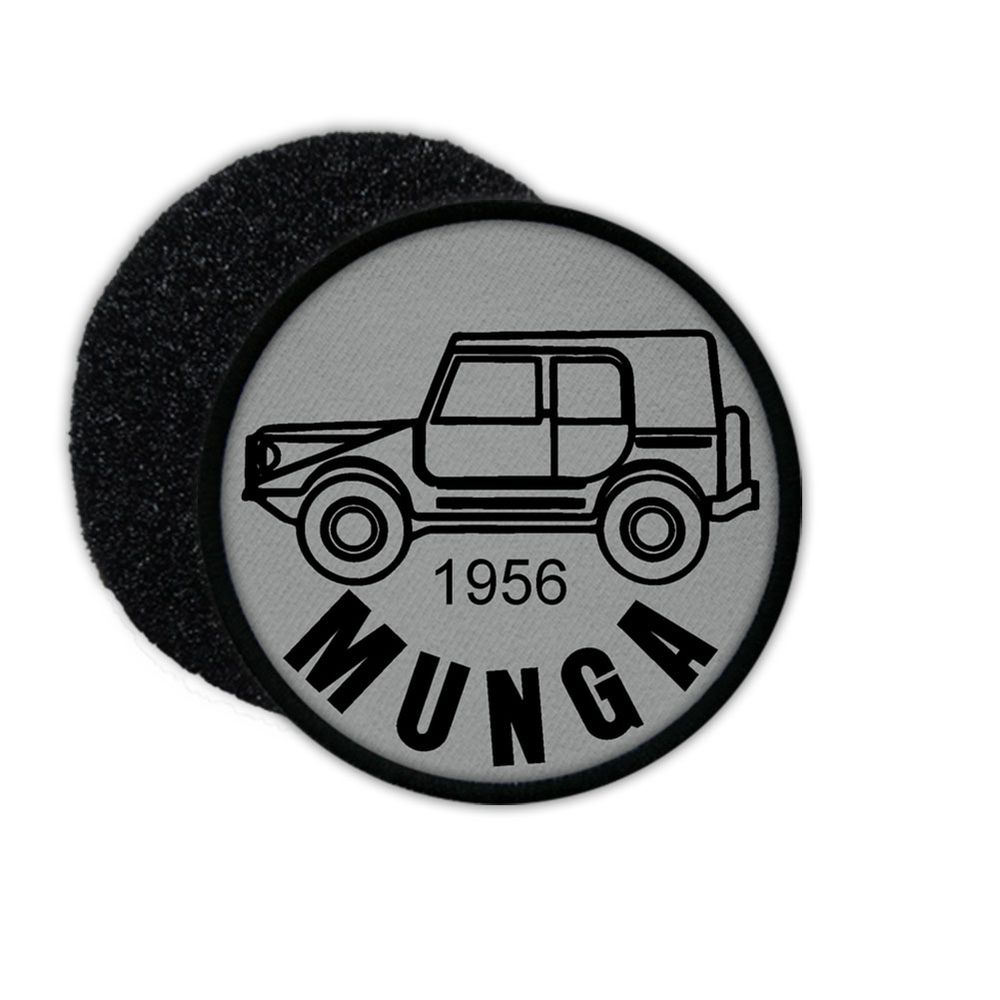 Patch Munga 1956 vintage car 4x4 meeting driver Union # 32482