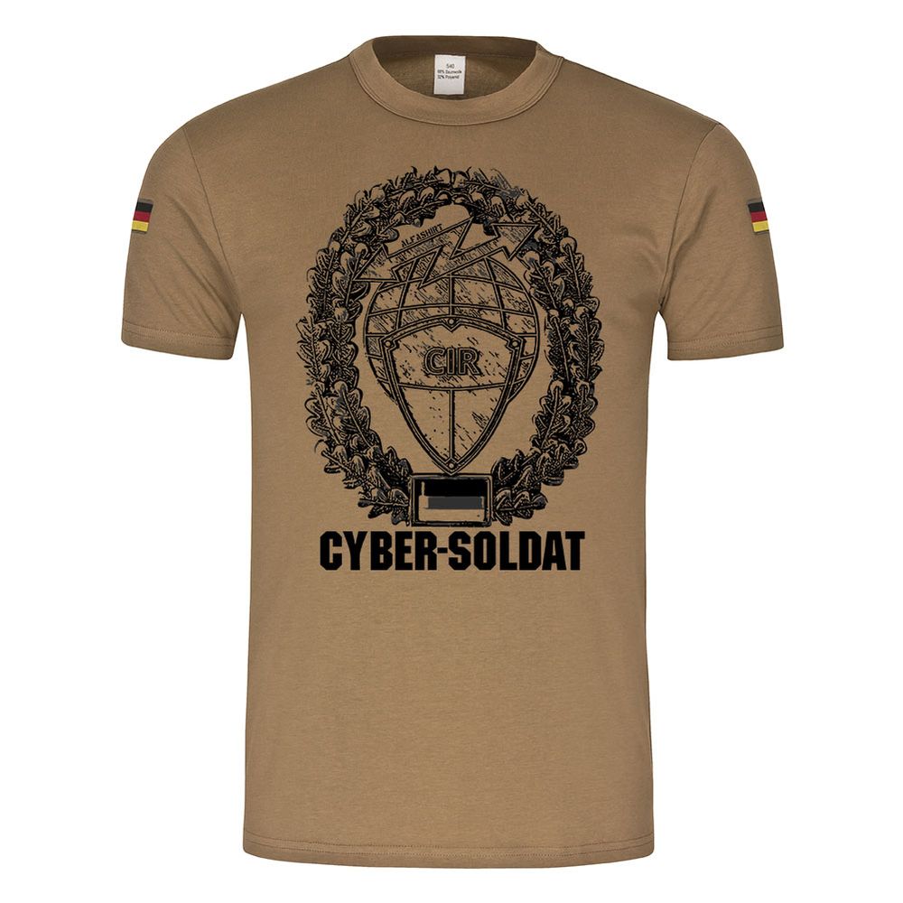 BW Tropen Barettabzeichen Cyber-SOLDAT CIR Informationsraum#22125