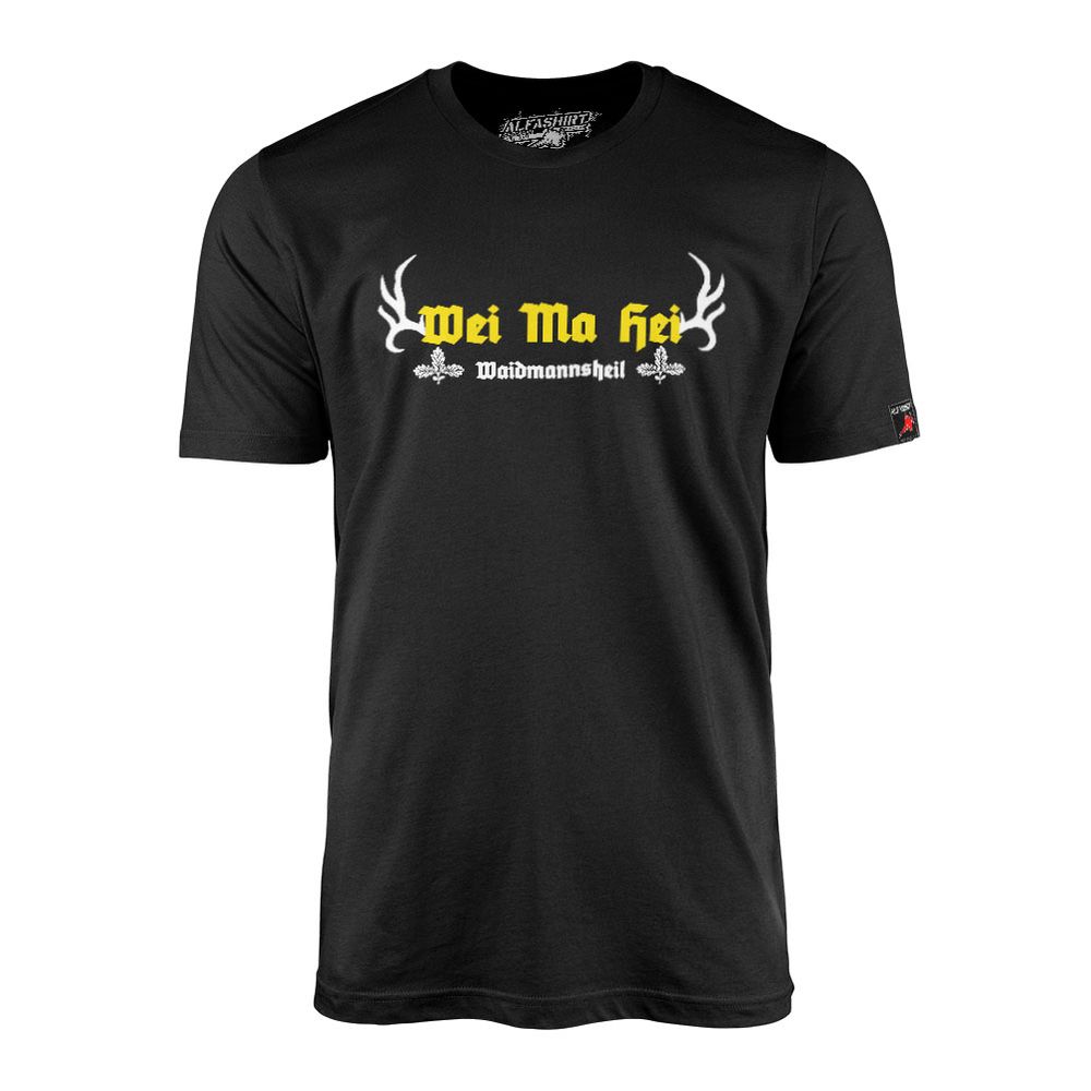 Weidmannsheil_WeiMaHei Waidmannsheil Jäger Jagdsport Förster - T Shirt #12962